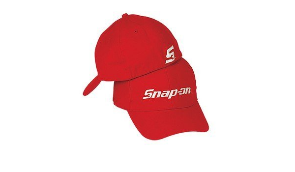 Snap-on Red Stretch Fit Cap Tools hat 