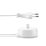 Fácil de usar y de limpiar: el cargador eléctrico del cepillo de dientes se puede cargar automáticamente de forma inductiva. Es fácil de viajer y no se dañará si toca el agua accidentalmente. Puede continuar usándolo.