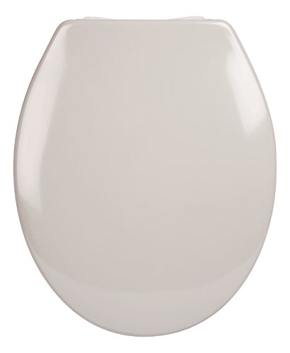 WC-Sitz Siena manhattan | Toilettensitz | WC-Brille aus Duroplast-Kunststoff | Soft-Close Absenkautomatik | Fast-Fix-Schnellbefestigung | Toilettendeckel | Klodeckel | WC Deckel | Klobrille