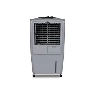 Symphony HiFlo 27 Personal Air Cooler For Home with Powerful Blower, Honeycomb Pads, i-Pure Technology and Low Power Consumption (27L, Gray)
