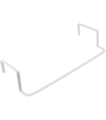 Kit 2 Porte-Serviettes Pour Radiateur - Accroche Vêtements Sans Perçage | Grand 50 Cm Et Petit 35 Cm | Noir/Blanc - 3