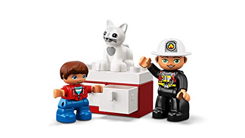 LEGO-DUPLO-10901-Autopompa-con-Luce-Blu-e-Sirena-Idea-Regalo-per-Bambini-dai-2-Anni-per-Diventare-un-Piccolo-Eroe-ed-Aiutare-i-Pompieri-Inventa-Tante-Storie-e-Costruisci-Questo-Set-di-Costruzioni