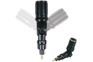 EMMEA 39052 PRESA DIN ADATTATORE MOTO COMPATIBILE CON BMW R 1200 GS CONNETTORE SNODABILE ACCENDISIGARI CARICA BATTERIA SNODABILE PRESA ACCENDISIGARI