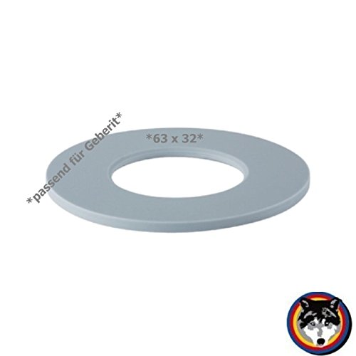 GEBERIT Heberglockendichtung 816.418.00.1 Größe 63 x 32 mm Glockendichtung