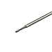 TP 3/32 Carbide Cuticle Clean Drill Rotary Dremel Bit Manicure Pedicure File Tool for Nail Salon (1.6 x 3MM - Orange)