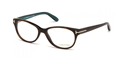 Preisvergleich Produktbild Tom Ford Damen Ft5292 Brillengestelle, Braun (AVANA SCURA), 53