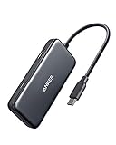 Anker 3-in-1 USB-C Hub Adapter, mit 60W Power Delivery, 4K USB-C auf HDMI Output, USB 3.0, für MacBook Pro 2016/2017 / 2018, ChromeBook, XPS und viele mehr