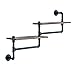Produktbild LPZ Eisen Kunst Wand Regal Wandhalterung Retro Industrial Wind Massivholz Regal Wasserpfeife Rack LPZV