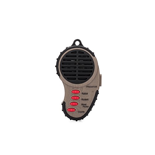Cass Creek - Mini Predator Call - CC334 - Handheld Electronic Predator Call - Coyote Call Brown, 5.5" x 3.75" x .75"