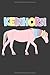 Produktbild Keinhorn: Einhorn ohne Horn Liniertes DinA 5 Notizbuch für Einhorn-Fans und Regenbogen Pferd Notizheft