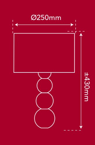 Ranex 6000.074 Tischleuchte mit Touchfunktion - 