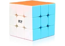 Discountown—Qiyi No Sticker Rubik's Cube 3 x 3 x 3 Jigsaw Puzzle (56mm), the most educational toy, can effectively improve ch