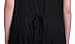 DEHANG Maternity Bib Pants Cuffless Trousers With Adjustable Strap Size XXL - Black