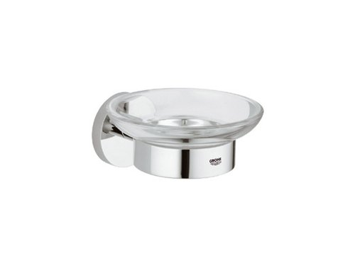 Preisvergleich Produktbild GROHE Basic Essentials / Badaccessoires - Seifenschale / mit Halter / 40444000