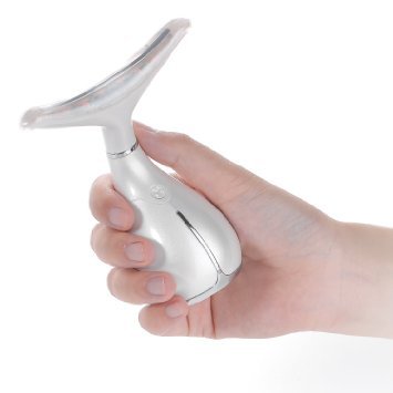 Electric Neck Care Wrinkle Removal Massager by Ms. W Skin Care System Tool Ergonomic Design Younger-Looking Skin