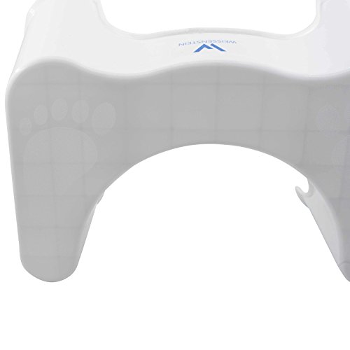 WEISSENSTEIN Medizinischer Toilettenhocker | Toiletten-Stuhl | Prävention gegen Darmerkrankungen und Infektionen | Hilft bei Verdauungsproblemen und Hämorriden - 5