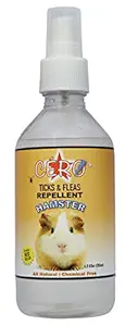 CERO 100% Natural Ticks, Fleas & Mites Repellent Spray for Hamster (200ml)