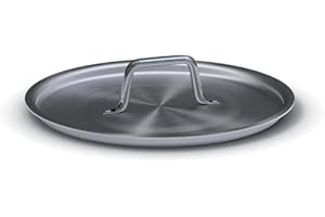 Ballarini Professionale Coperchio Piano, Alluminio, Grigio, 40 cm