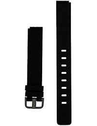 Bering Max Rene pulsera silicona Titanio hebilla 14 mm Negro – Serie: 12631