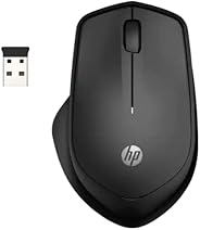 HP 280 USB Wireless Mouse, 2.4GHz Connection, Ergonomically Designed Mouse That Provides All-Day Comfort with