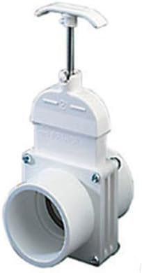 Praher 150GMFT Slide Valve 1.5" MPT x 1.5" FPT - White