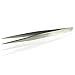 NYK1 Individual Precision Eyelash Tweezers - Pointed, Curved or X Cross in Silver or Pink. Ultimate Strong Highest Quality German Steel made to last