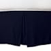 Burt's Bees Baby Solid Crib Skirt - Blueberry
