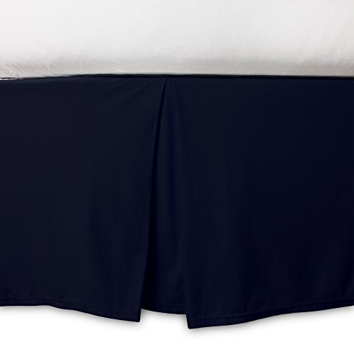 Burt's Bees Baby Solid Crib Skirt - Blueberry
