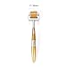 Koi Beauty 192 Needles Derma Roller 0.5/1.0/1.5mm Color Golden and Silver Material Titanium Alloy for Face Body Acne (1.0mm)