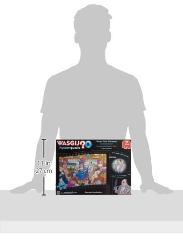 Wasgij 1000 Piece Mystery 9 The Great Train Robbery Jigsaw Puzzle