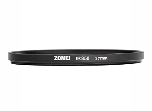 Zomei 37  mm Filetage Ir850  850  nm en verre optique infrarouge IR Infrarouge X-Ray filtre d objectif    visser filtre Pass 37  mm pour Canon Nikon Sony Panasonic Fuji Kodak DSLR Camera