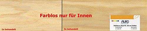 AURO Holzlasur Aqua Nr. 160-97 Palisander, 2,50 Liter - 6