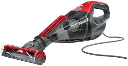 Dirt Devil Scorpion Plus Handheld Vacuum SD30026B, Aspirapolvere a Mano, Rosso