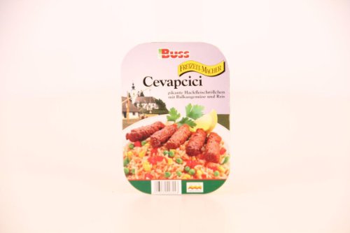 Preisvergleich Produktbild Buss Freizeitmacher - Cevapcici Fleischgericht mit Reis - 300g