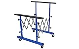 Breite: 86 cm | Länge zusammengeschoben: 22,5 cm | Länge auseinandergezogen: 138 cm | Höhe minimal: 84,5 cm | Höhe maximal: 132 cm | belastbar bis: 100kg