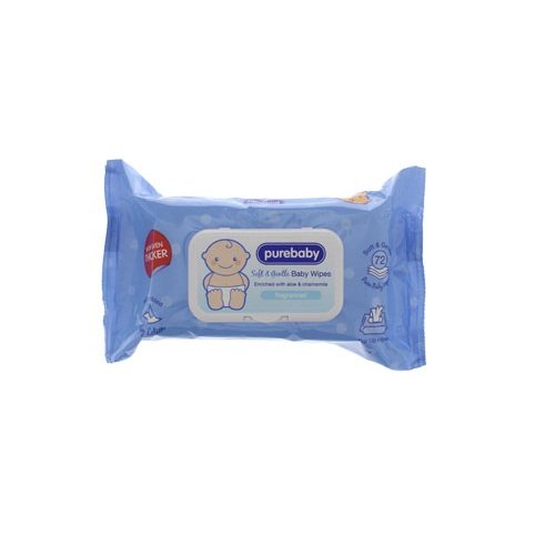 PureBaby Fragranced Baby Wipes (Case of 24)