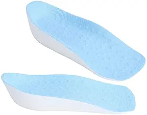 CURAFOOT Height Booster Insoles Increase Height up to 4 CM. Anti-Skid, Durable, Soft Half Height Insole Keeps Your Feet Fresh and Balanced for All-Day Long