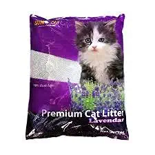 Sumo Brand: Premium Clumping Fruit Flavoured Fragrance Cat Litter (for Multiple Cats), (5L?2)-10L-Central fish Aquarium (Lavendar)
