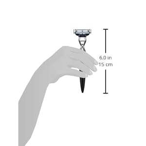 êShave Three Blade Gun Metal Razor - Image 6