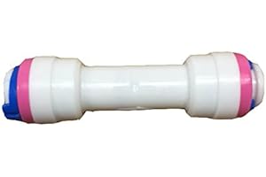 THE WATER FILTER MEN Valvola di ritegno in linea a pressione da 10,2 cm – raccordo per valvola di non ritorno con osmosi inversa a una via