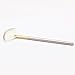 LEAPCROWN 1 Pc Professional Blush Brush Makeup Tool Fan Shape Small Size Champaign Gold