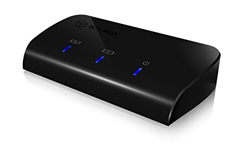Icy Box IB-DK402 USB 3.0 Dockingstation mit HDMI- und DVI-Anschluss (Auflösung bis 2048×1152 60 Hz) schwarz - 3