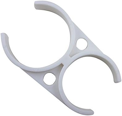 TmallTech Big Double Clip Clamp 2.5 "x 2.5" Bracket Reverse Osmosis Membrane Housing (Pack of 3)