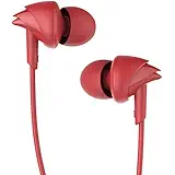 boAt Bassheads 100 in Ear Wired Earphones with Mic(Furious Red)