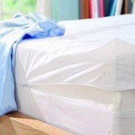 AntiAllergy Hyporallergenic Mattress Encasement Waterproof Cover Bacteria Dust Mites Protector All Uk Sizes (Bed Bug Cover, Single)