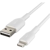 Belkin &Ouml;rg&uuml;l&uuml; Lightning Kablosu (iPhone, iPad, AirPod'lar i&ccedil;in Boost Charge Lightning - USB Kablosu) MFi Sertifikalı iPhone Ş