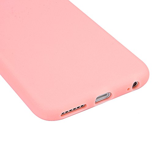 iPhone 6S Plus / 6 Plus Case iPhone 6S Plus Schutzhülle YOKIRIN TPU Silikon Case Cover Hülle Handy Schale Tasche (Verdicken)Rosa Nackt - 7