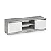Produktbild Galdem TV Lowboard Board Fernseher Schrank Fernsehtisch TV-Möbel Unterschrank Beton-Optik Weiß
