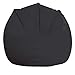 Produktbild Sitzsack Bassila 06, Farbe: Schwarz - Abmessungen: Ø 80 x 90 cm