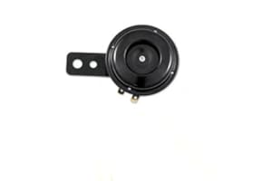A-pro Cuernos Claxon Custom Motos y Scooters Naked Quad reemplazo Universal 12V Negro